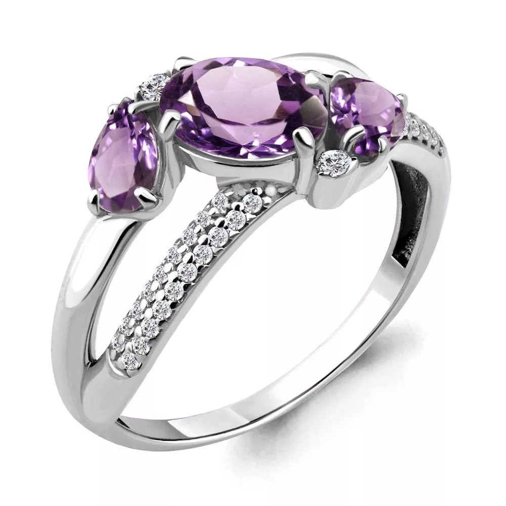 Кольцо, серебро, артикул LV6907004А