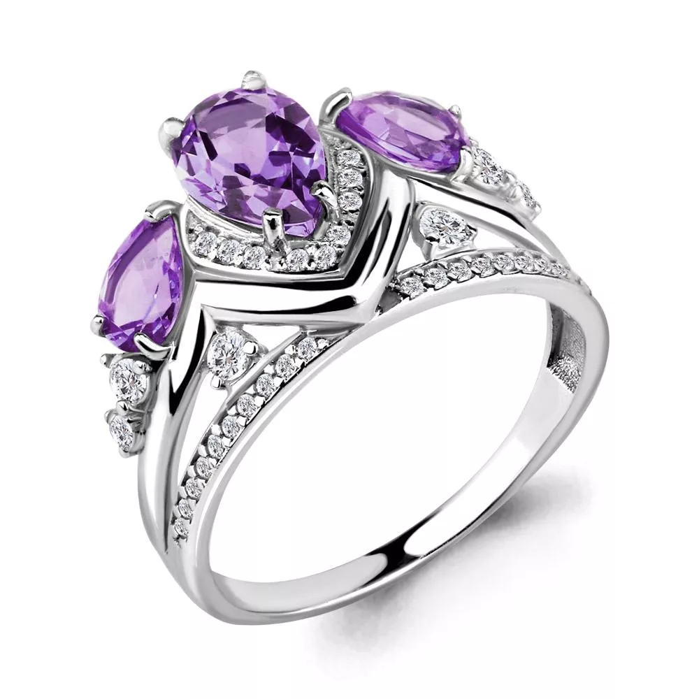 Кольцо, артикул LV6906304А, серебро