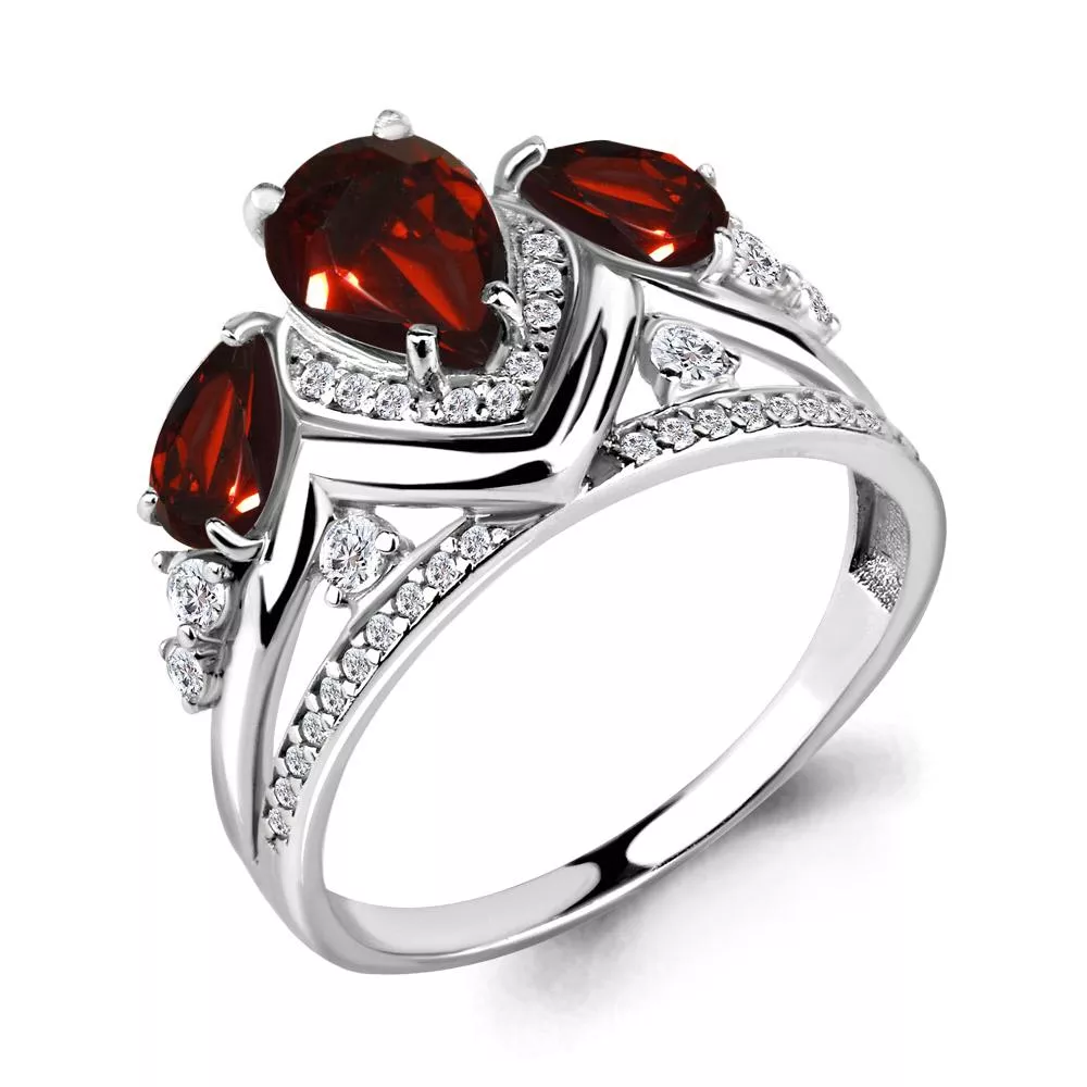 Кольцо из серебра, артикул LV6906303А