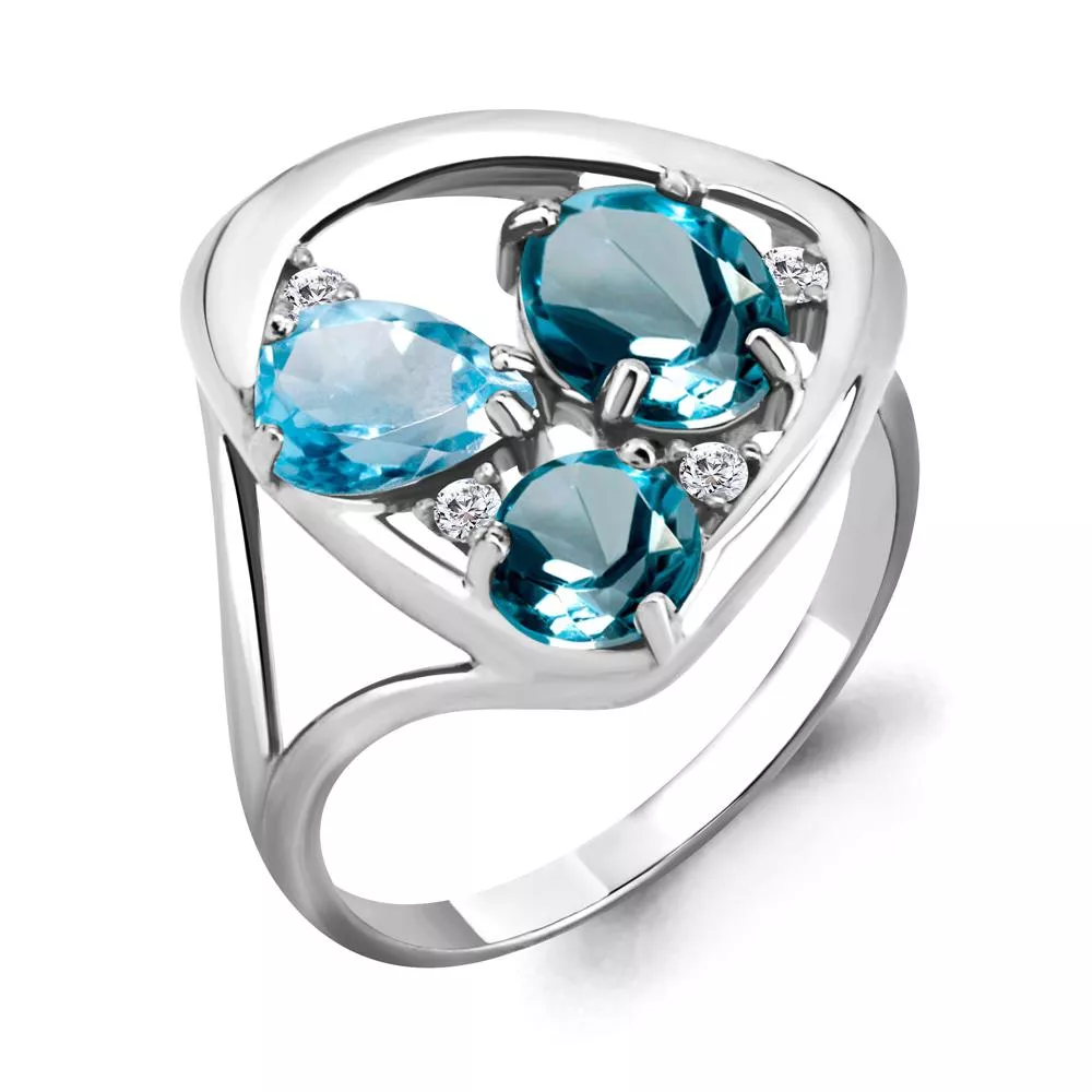 Кольцо, артикул LV6905462А, серебро