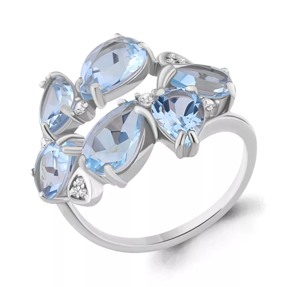 Кольцо, артикул LV6905202А, серебро