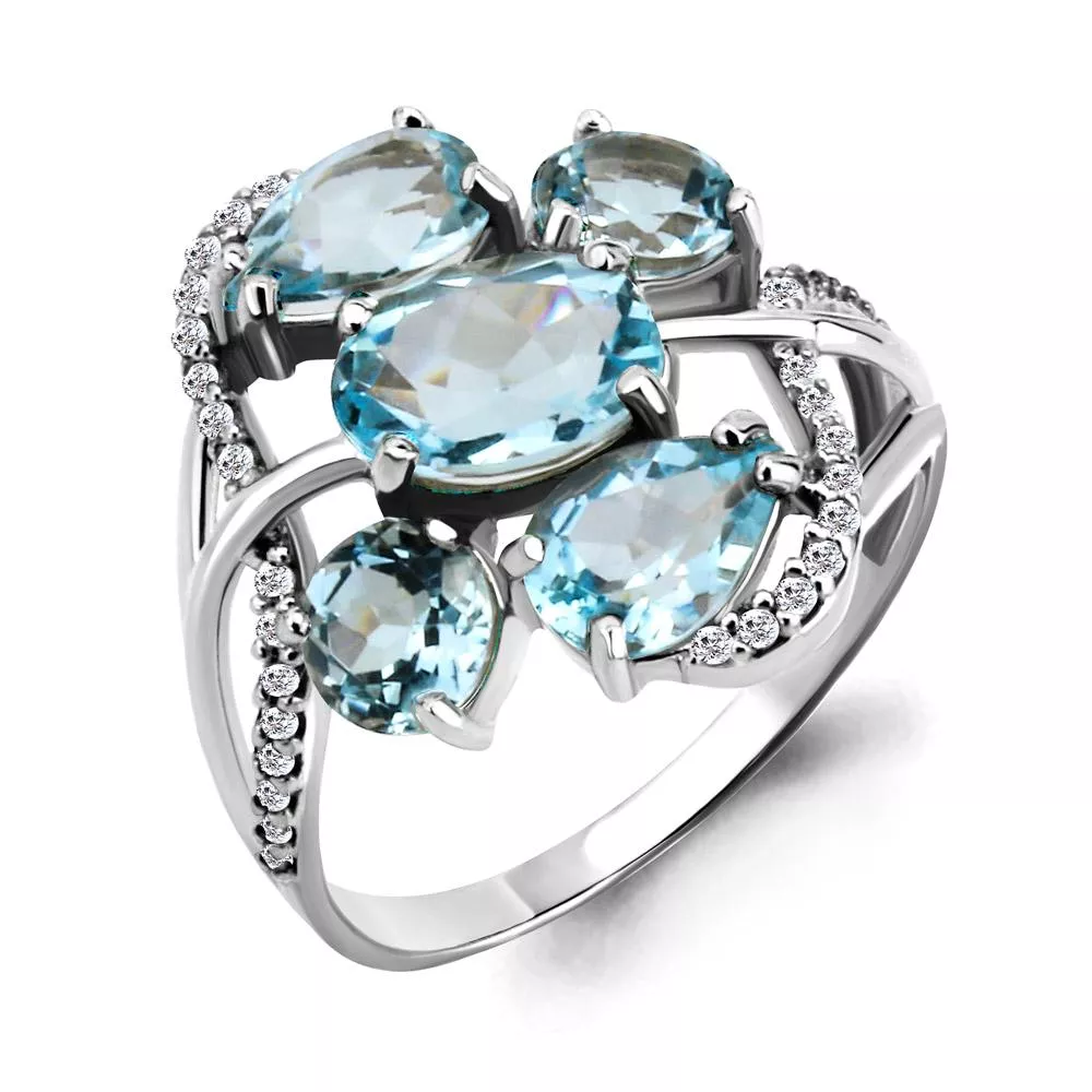 Кольцо из серебра, артикул LV6904902А