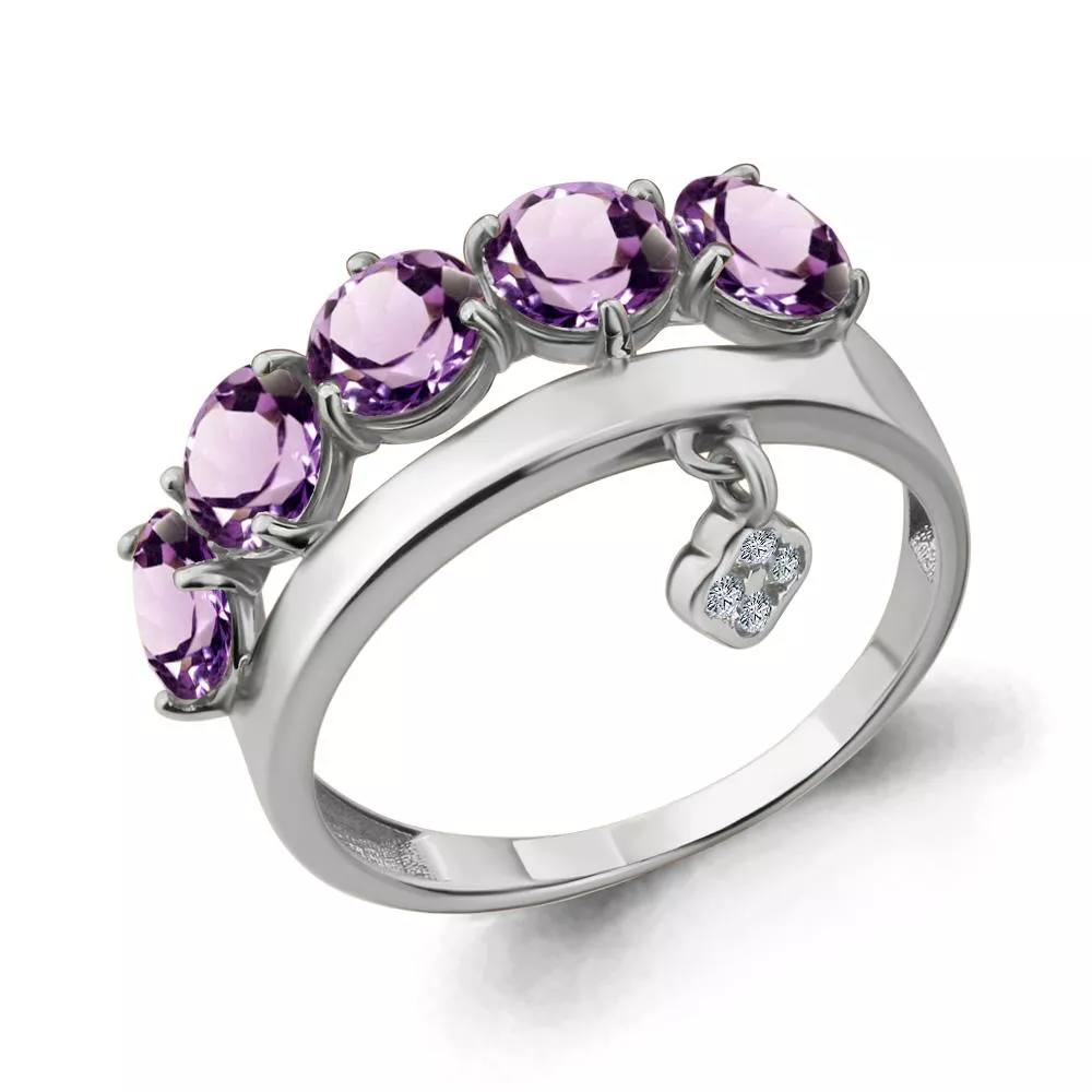 Кольцо из серебра, артикул LV6904704А