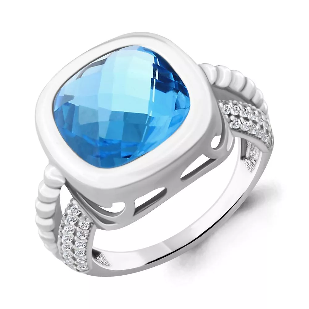 Кольцо из серебра, артикул LV6903492А