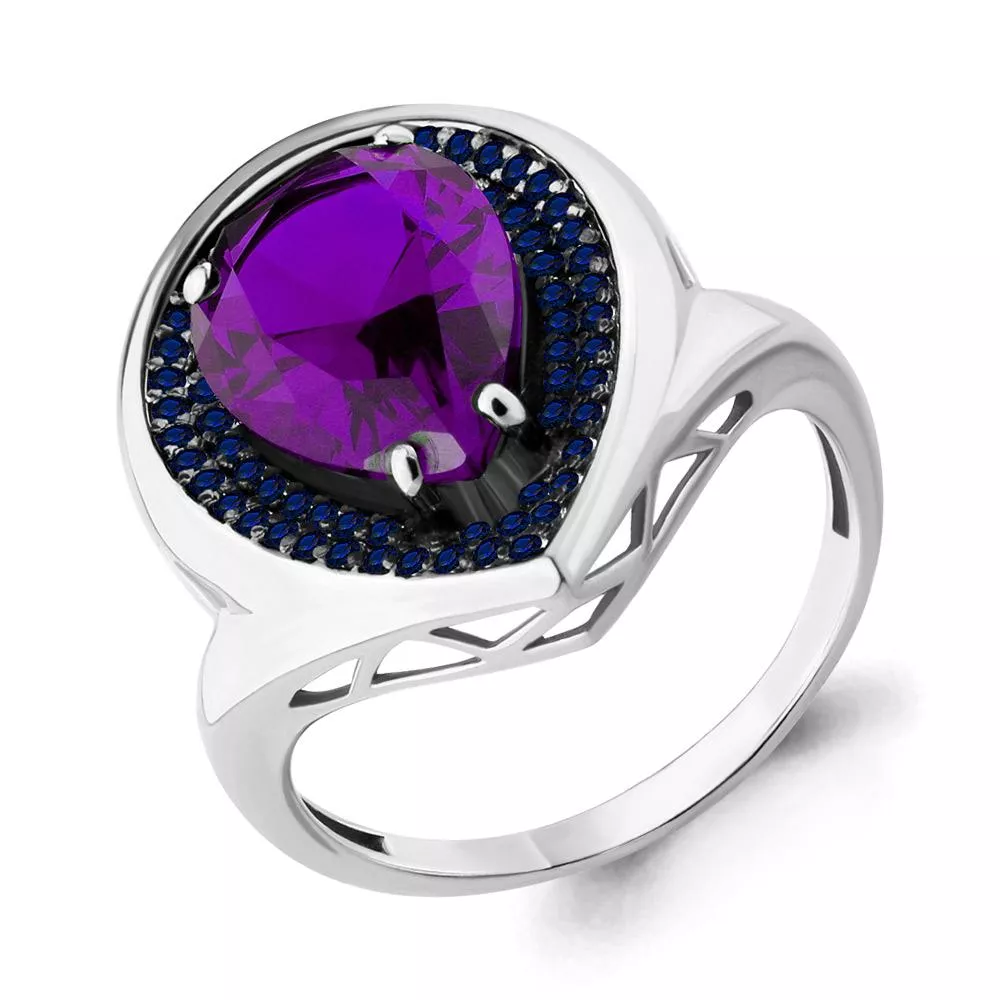 Кольцо, серебро, артикул LV6903384Б