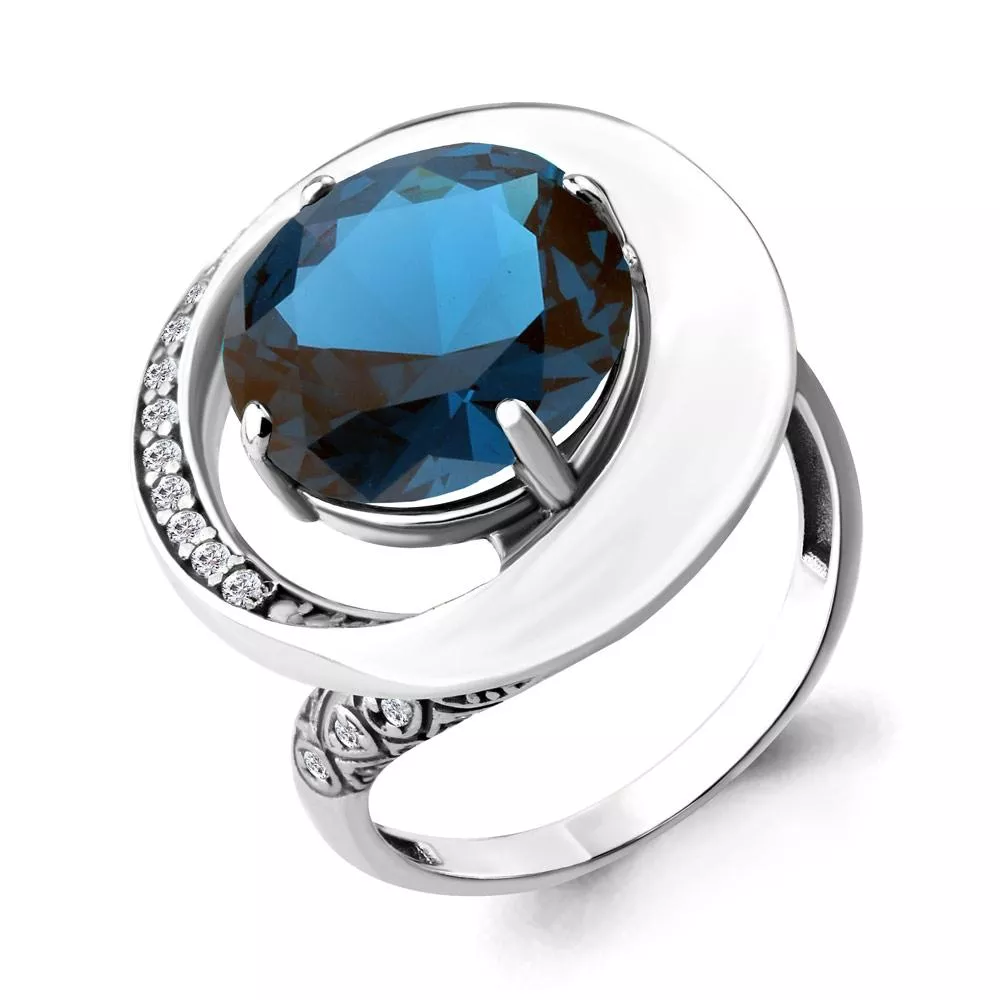 Кольцо из серебра, артикул LV6903093А