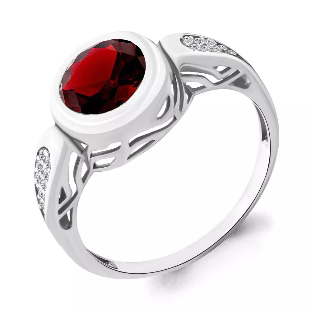 Кольцо, артикул LV6902685А, серебро