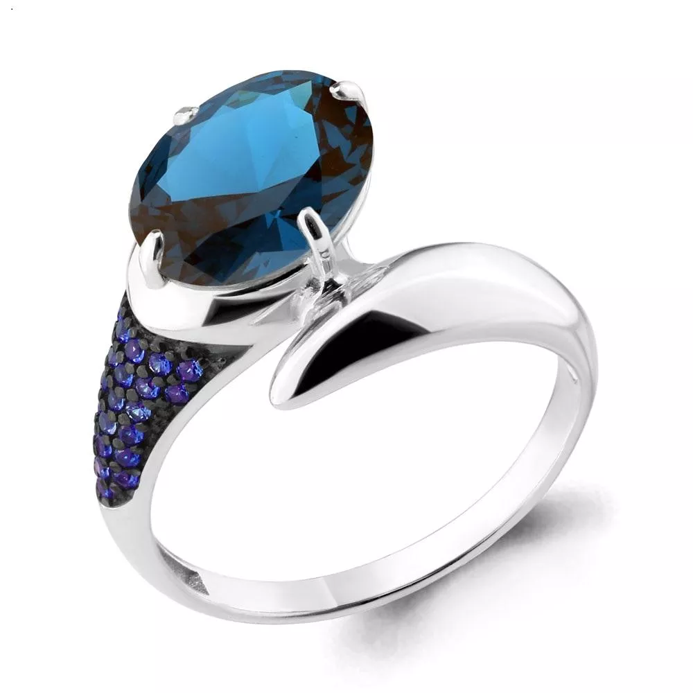 Кольцо, серебро, артикул LV6902593Б