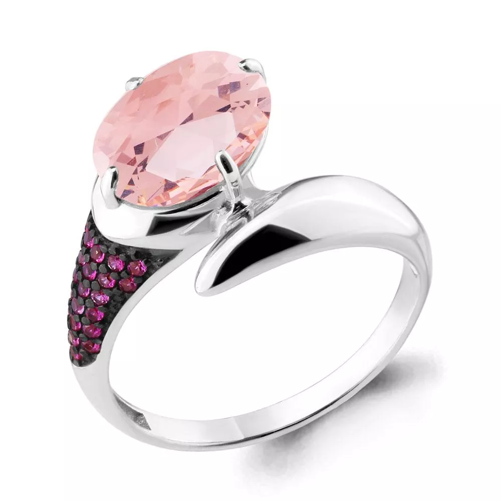 Кольцо из серебра, артикул LV6902590В