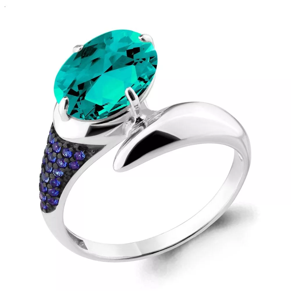 Кольцо, артикул LV6902588Б, серебро