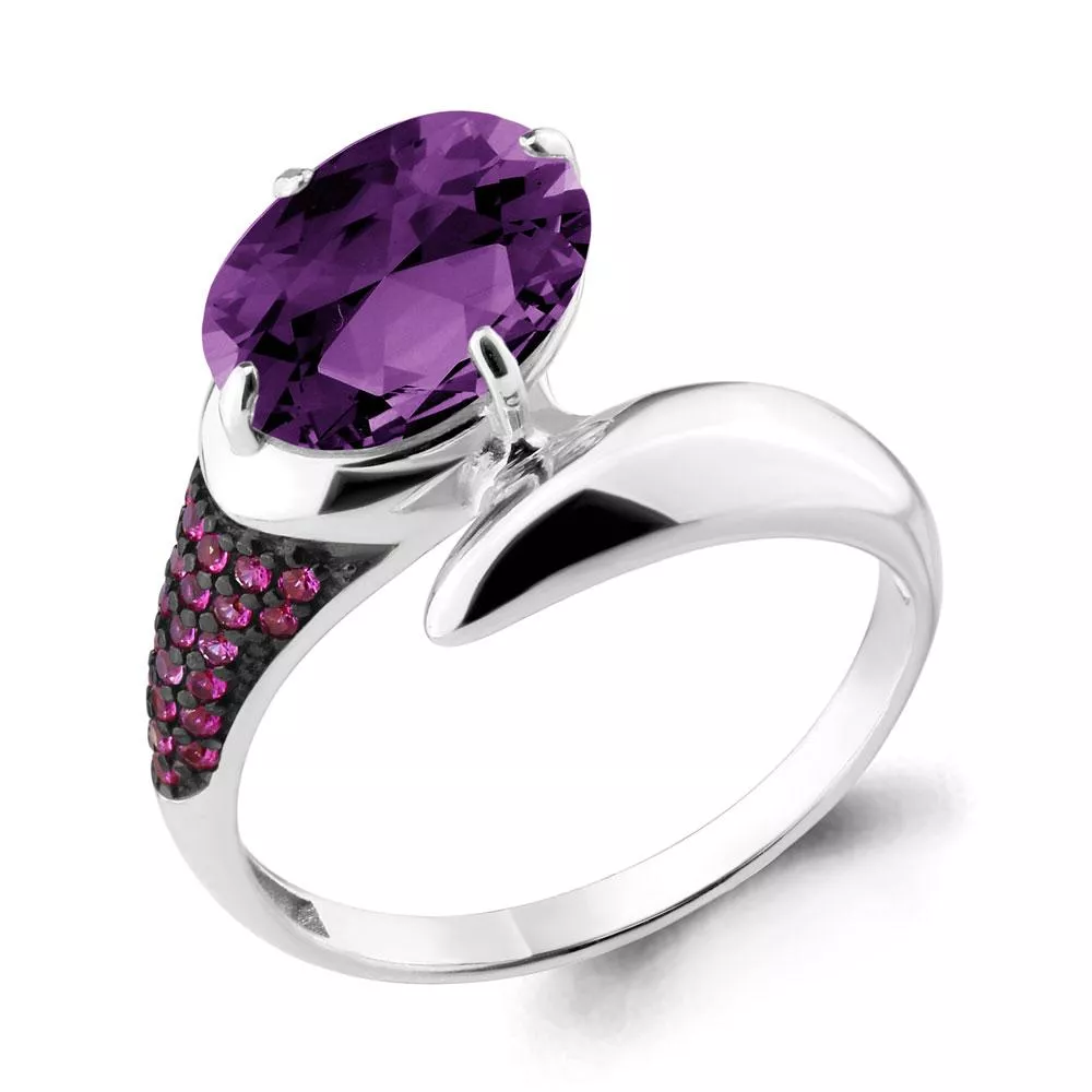 Кольцо, серебро, артикул LV6902584В