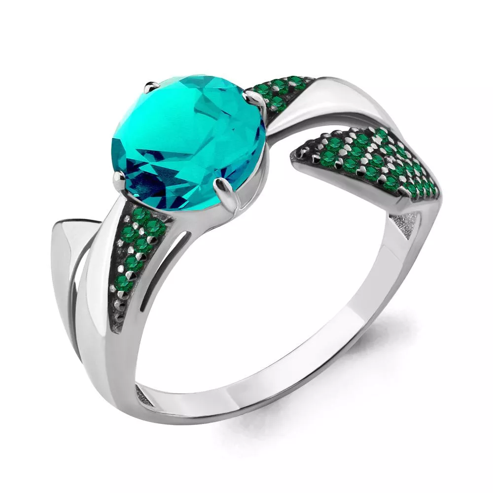 Кольцо, артикул LV6902188Г, серебро