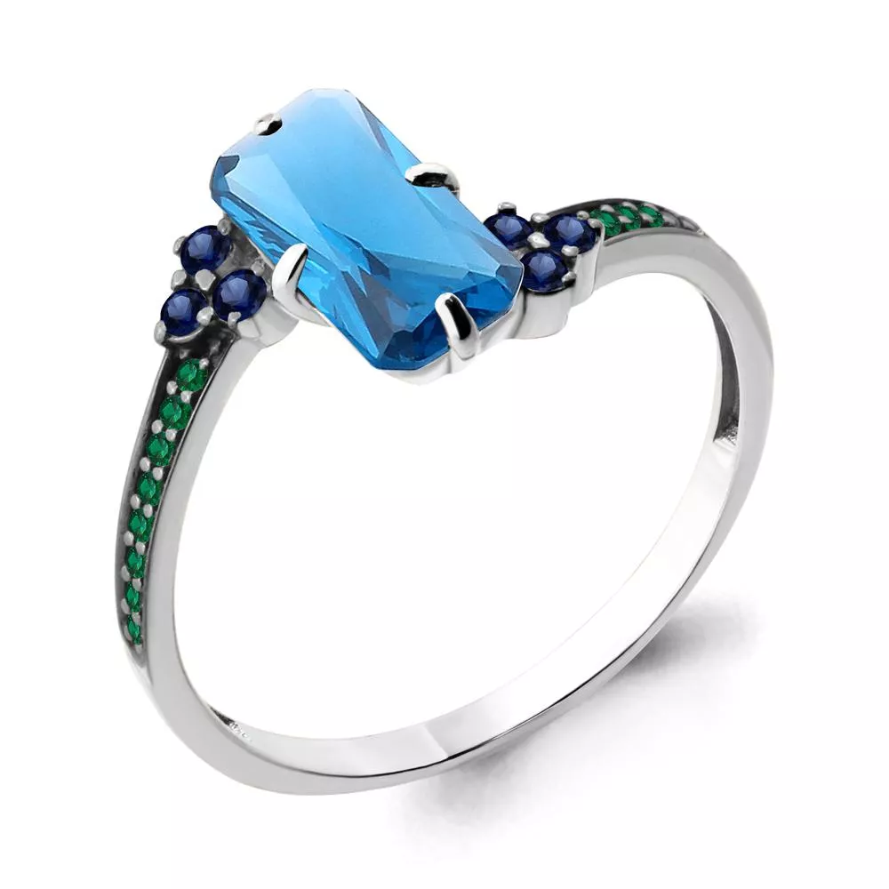 Кольцо, артикул LV6902093БГ, серебро