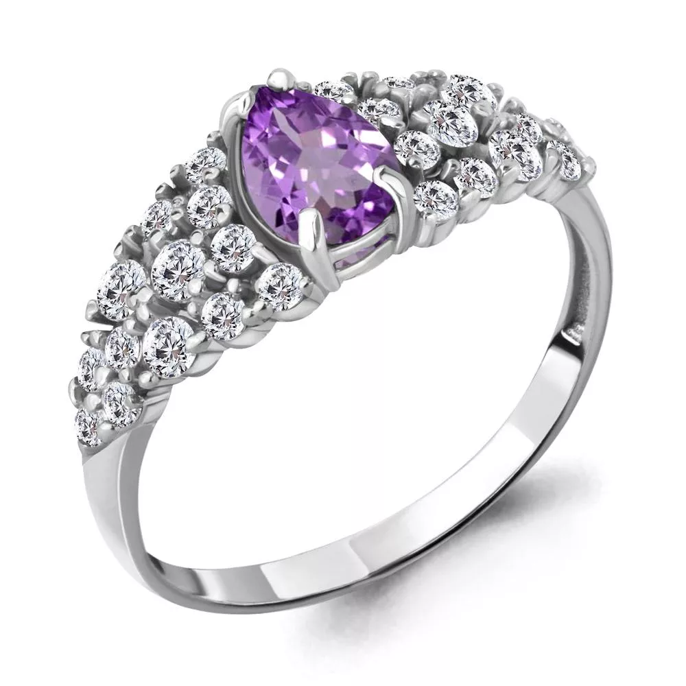 Кольцо, артикул LV6900504А, серебро