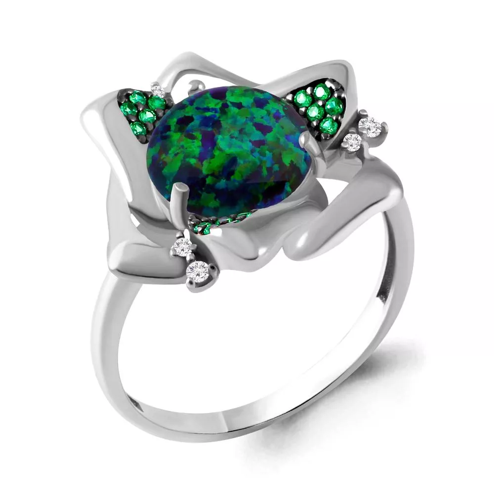 Кольцо, серебро, артикул LV6900196Г