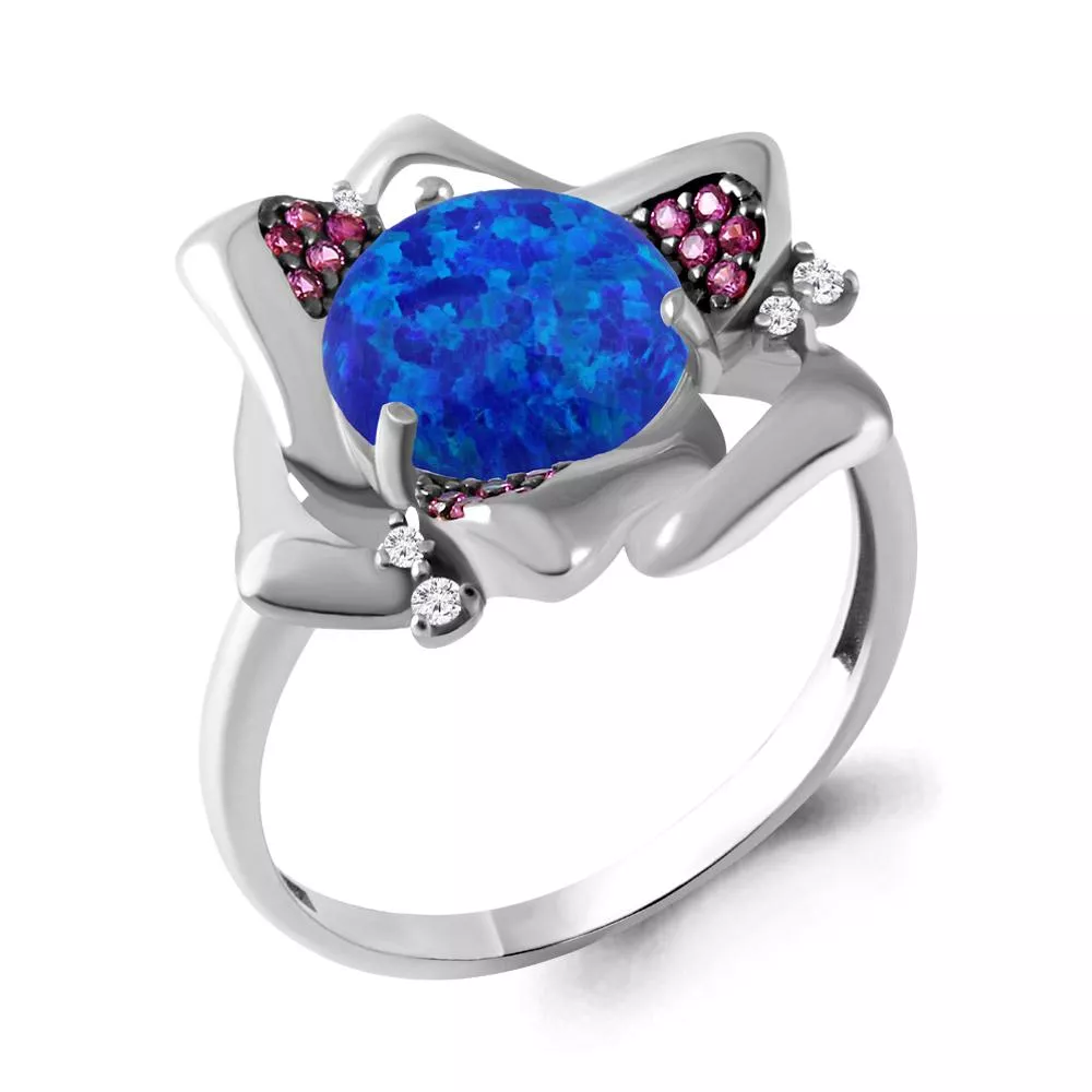 Кольцо, артикул LV6900195В, серебро