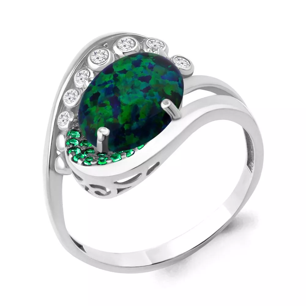 Кольцо, артикул LV6900096Г, серебро