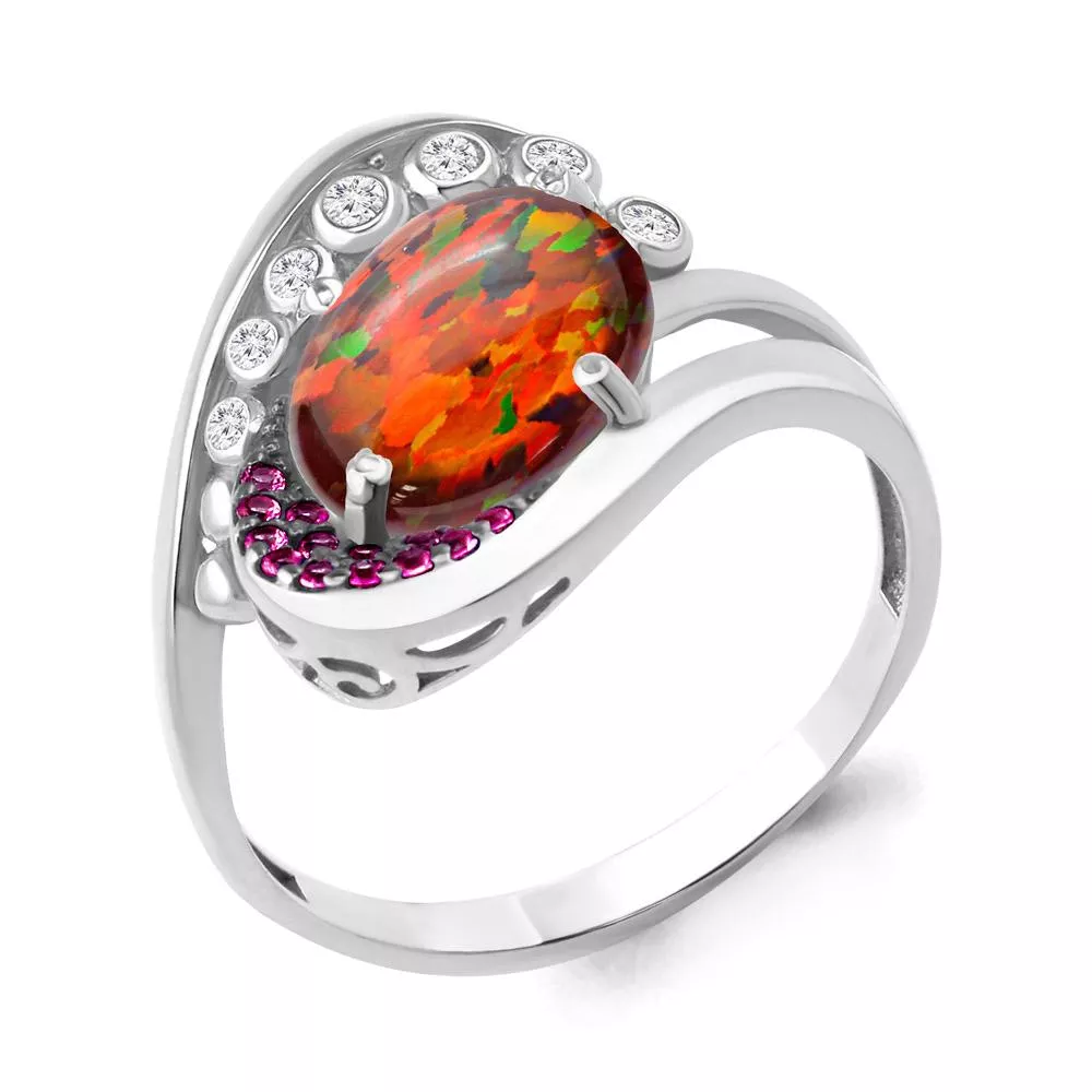 Кольцо, серебро, артикул LV6900087В