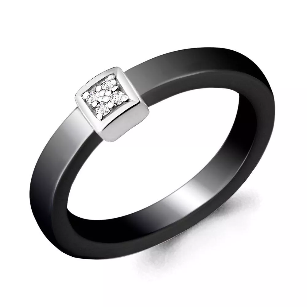 Кольцо из серебра, артикул LV68457А