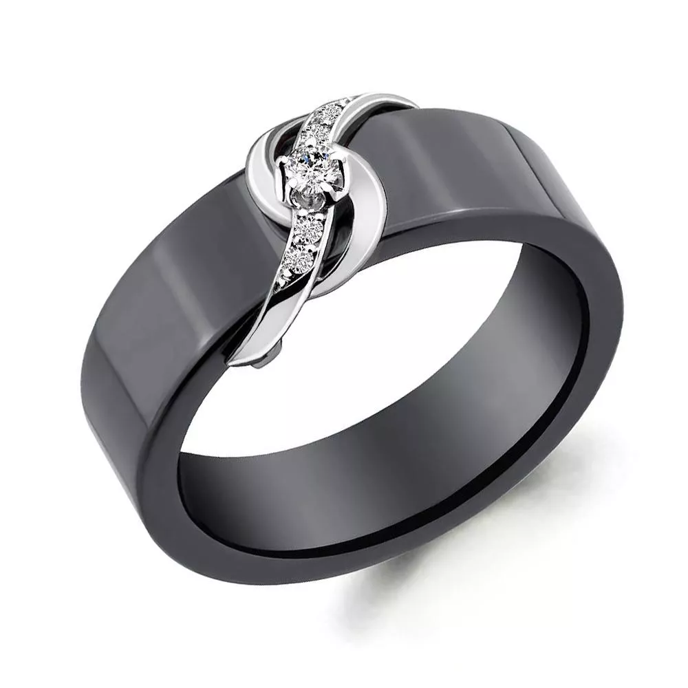 Кольцо из серебра, артикул LV68442