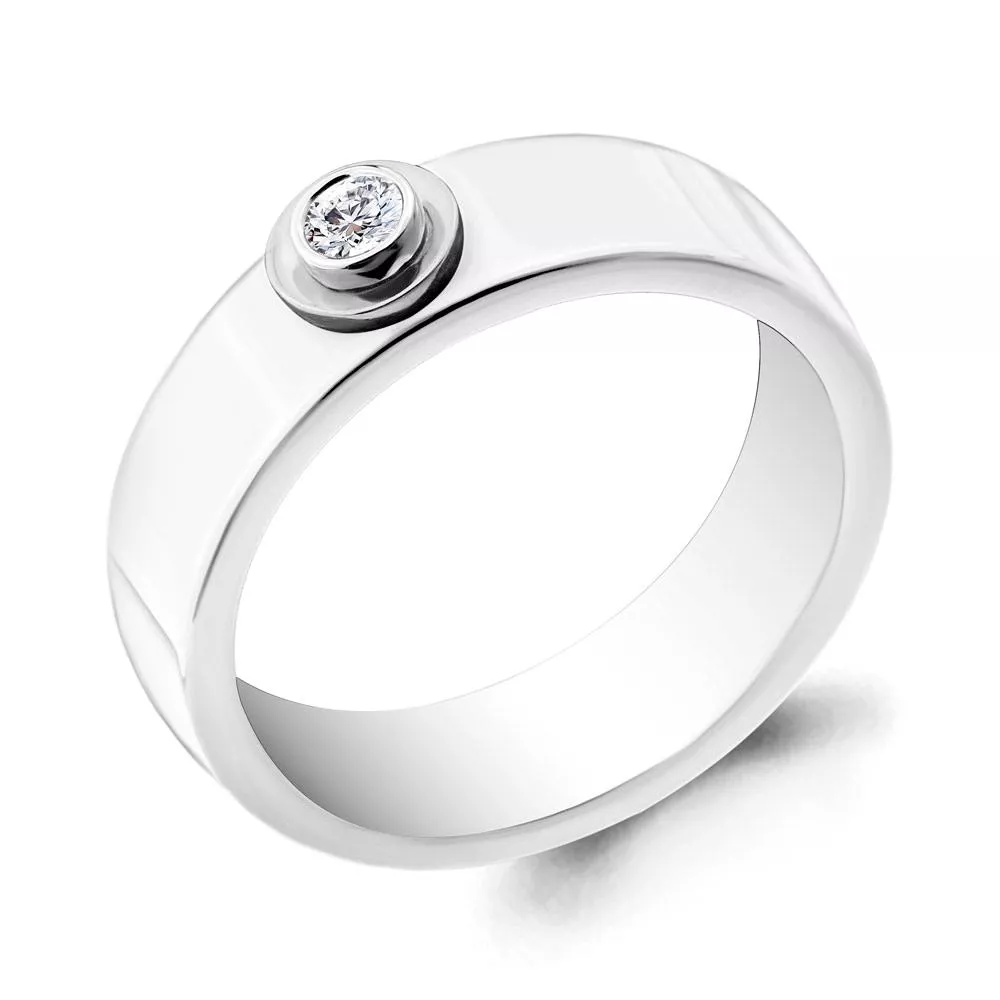 Кольцо, артикул LV68440, серебро