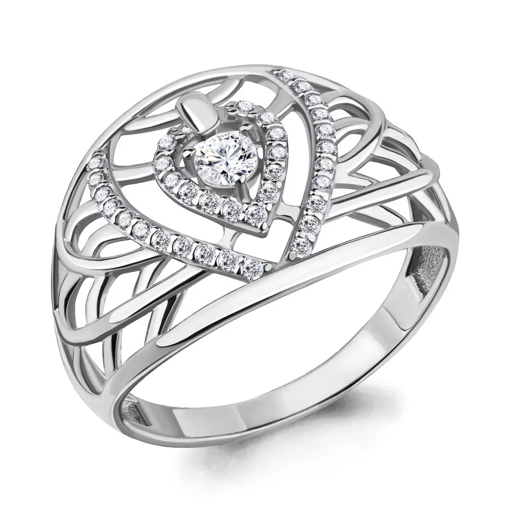 Кольцо из серебра, артикул LV68423А