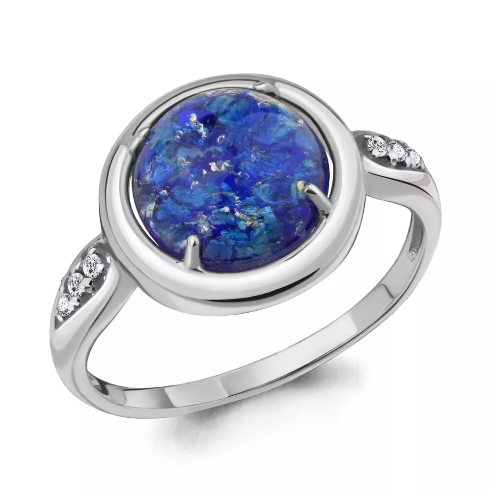 Кольцо из серебра, артикул LV68396АБ