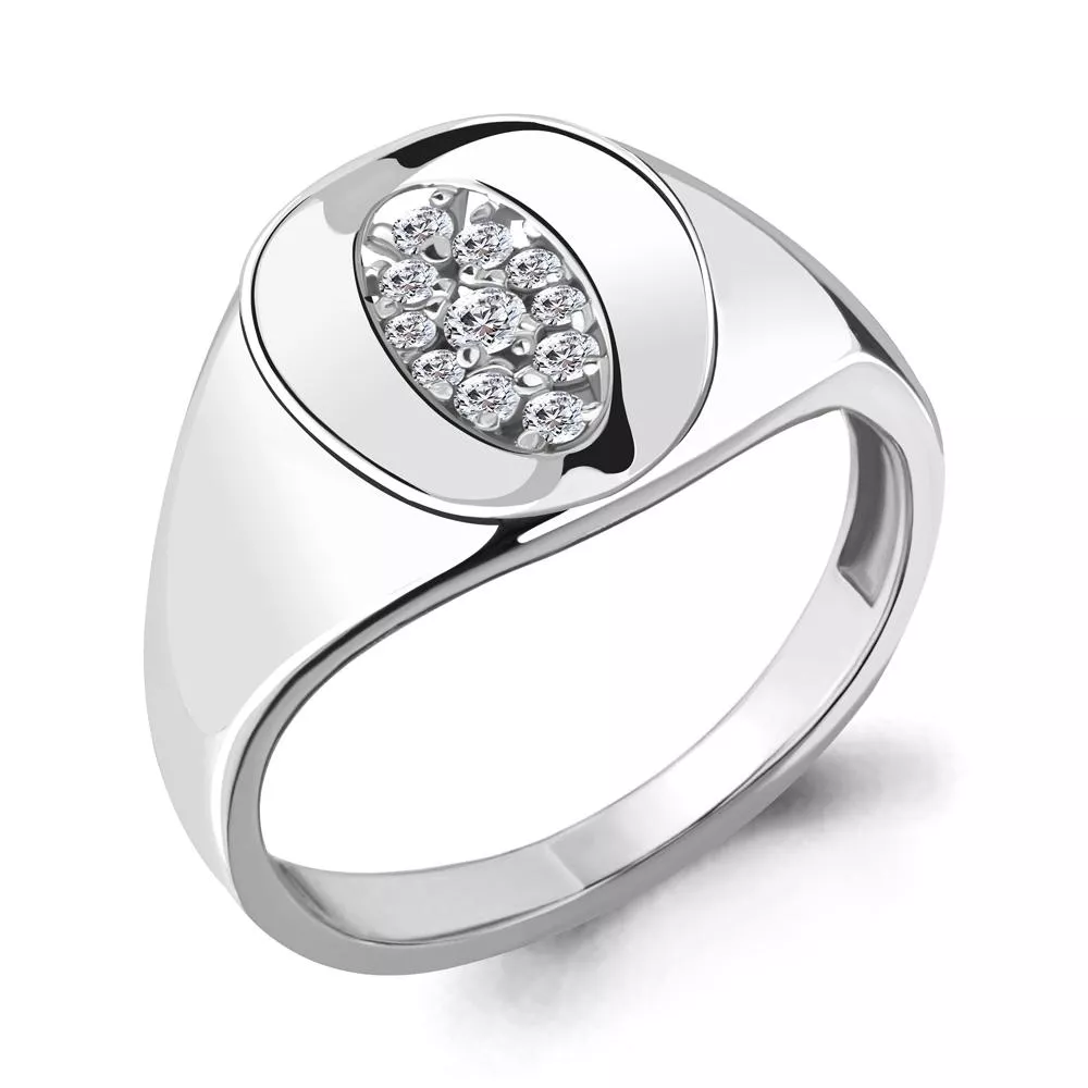 Кольцо, серебро, артикул LV68393А