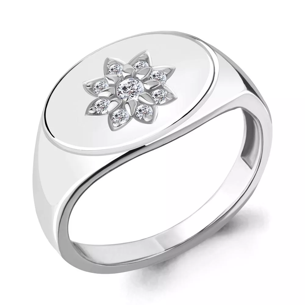 Кольцо, артикул LV68392А, серебро