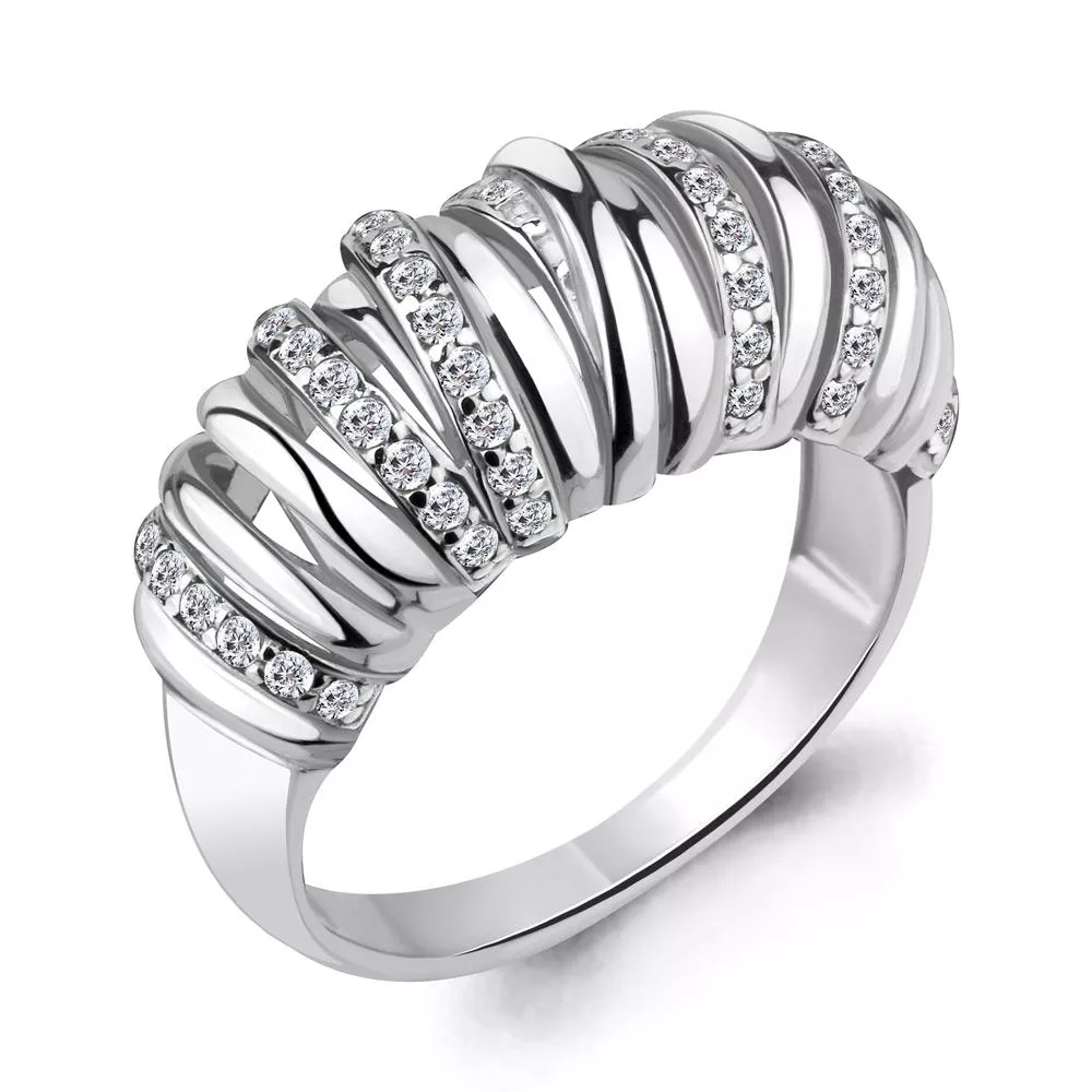 Кольцо, серебро, артикул LV68387А