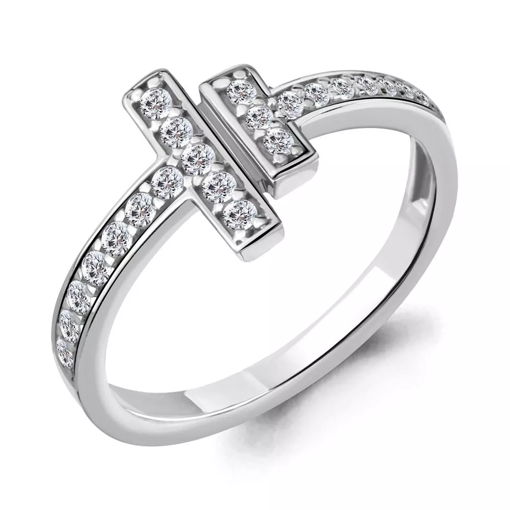 Кольцо из серебра, артикул LV68381А