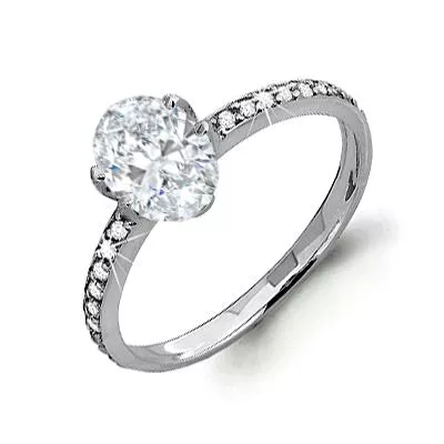 Кольцо из серебра, артикул LV68350А