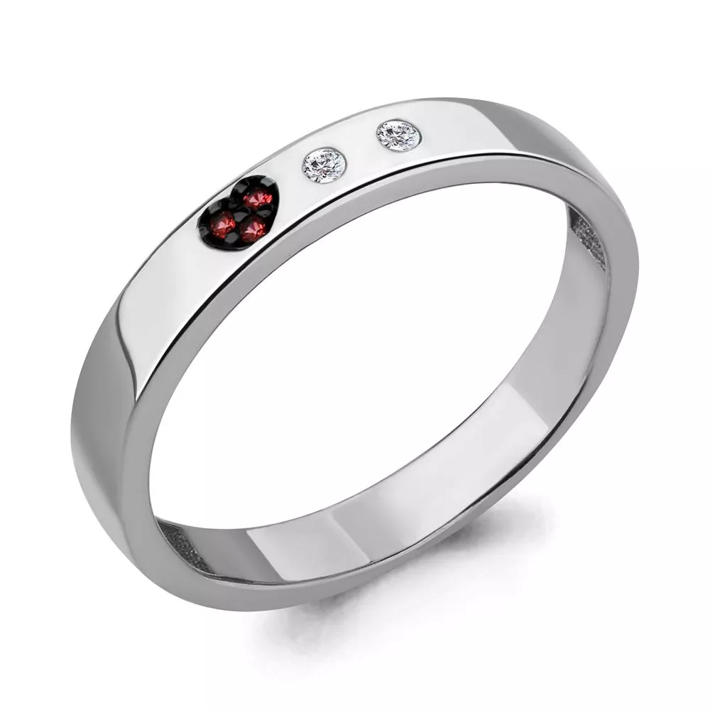 Кольцо, артикул LV68340АВ, серебро