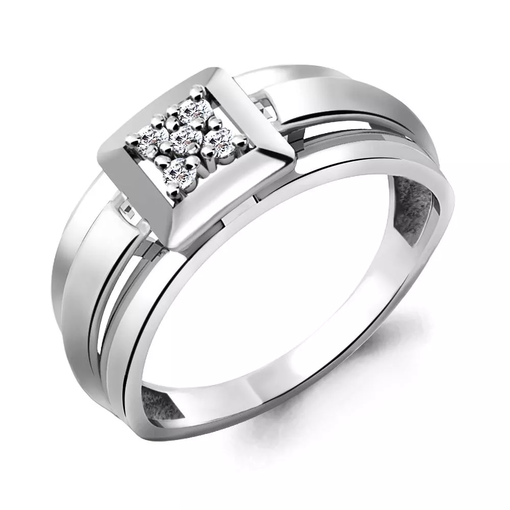 Кольцо, серебро, артикул LV68287А