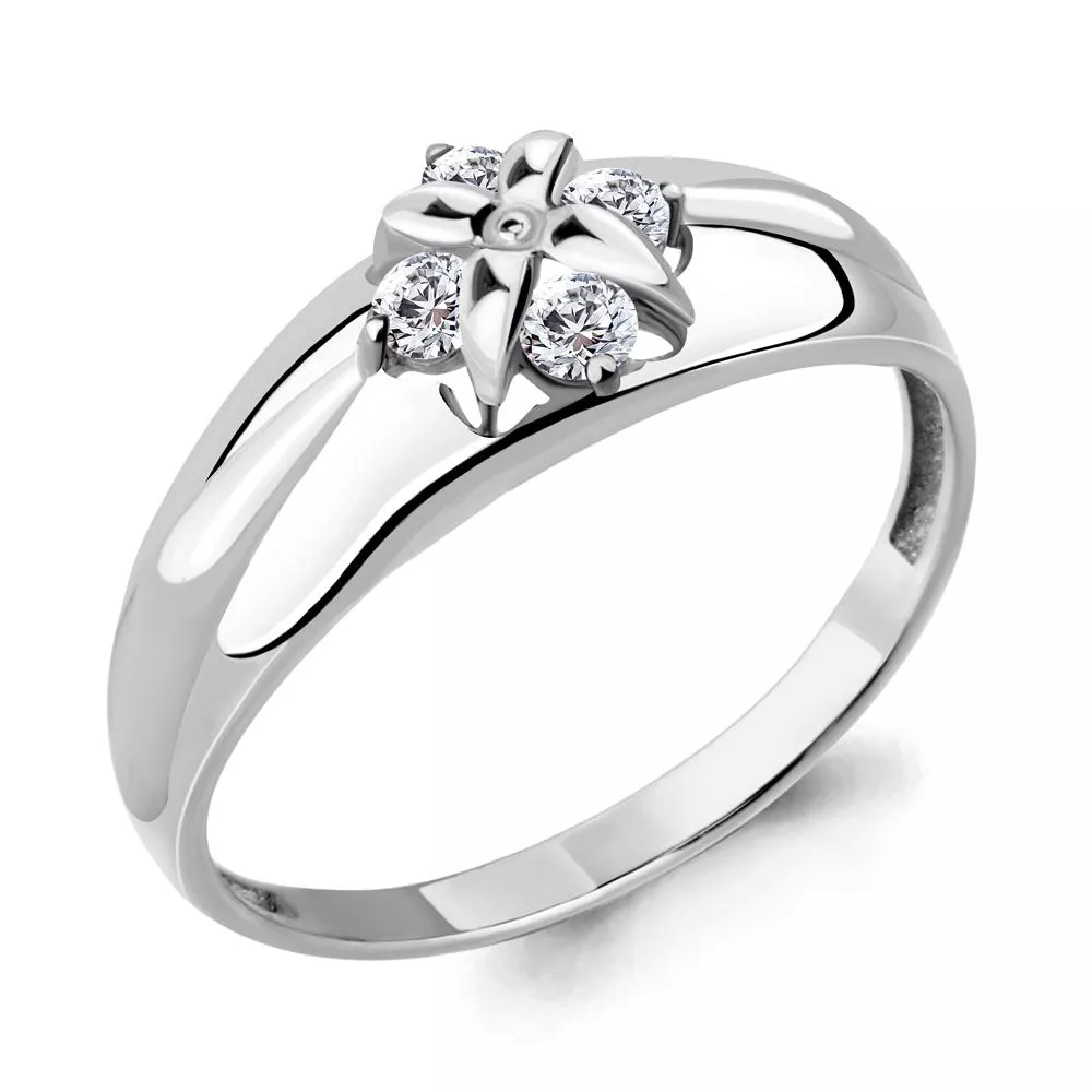 Кольцо, артикул LV68285А, серебро