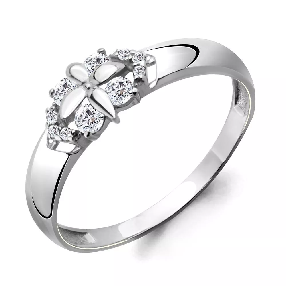 Кольцо, артикул LV68284А, серебро