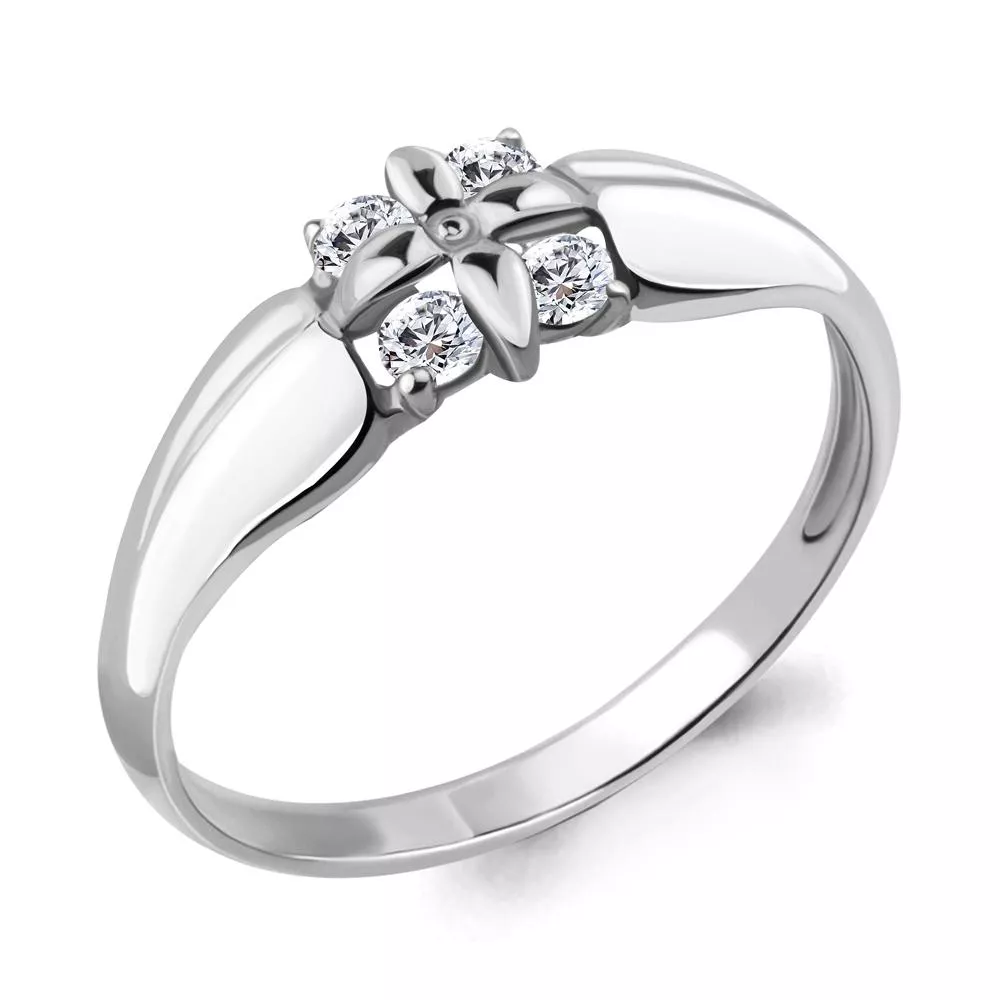 Кольцо, артикул LV68280А, серебро