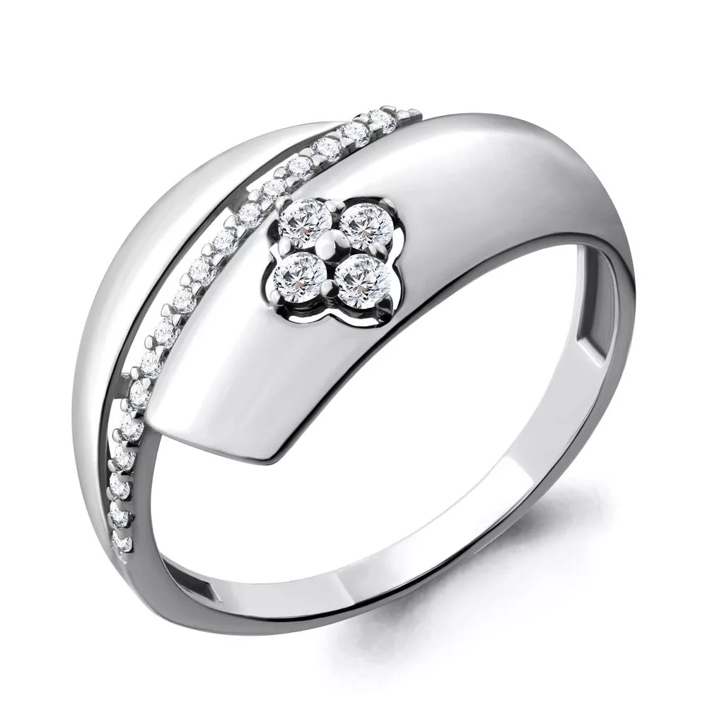 Кольцо, артикул LV68268А, серебро