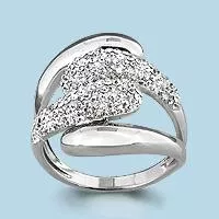 Кольцо, серебро, артикул LV68251