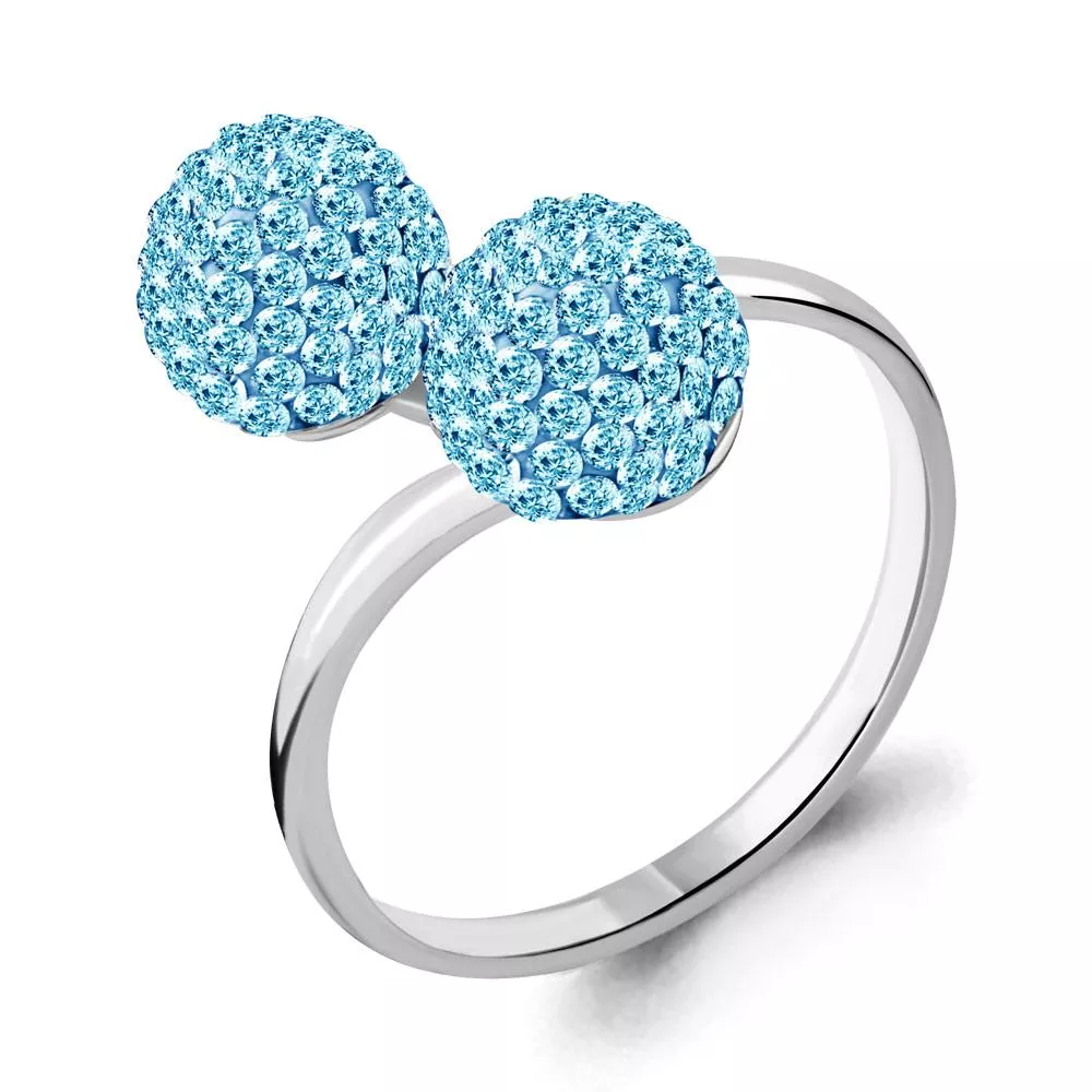 Кольцо, артикул LV68244Н, серебро