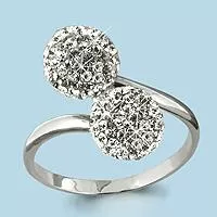 Кольцо из серебра, артикул LV68243