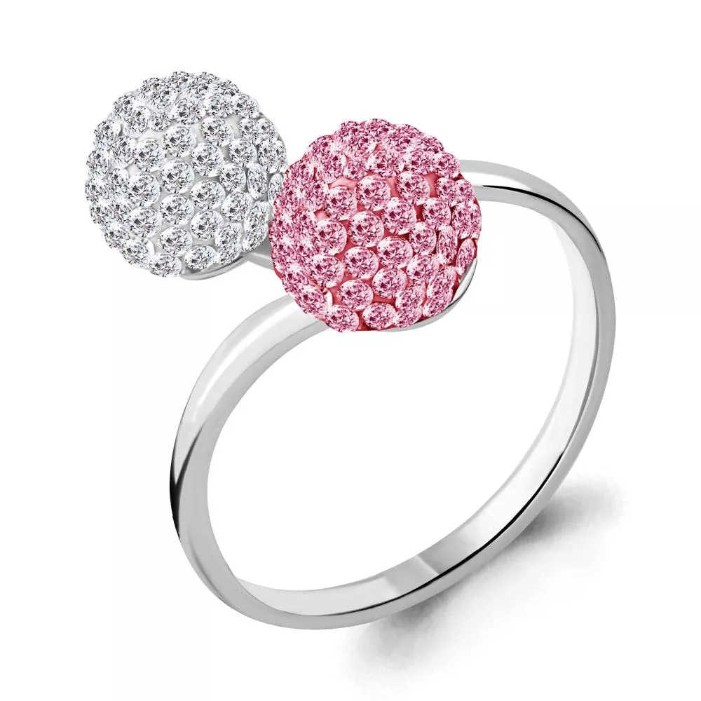 Кольцо, артикул LV68241Р, серебро