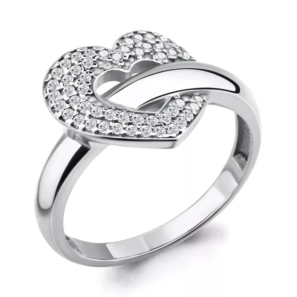 Кольцо, артикул LV68240А, серебро