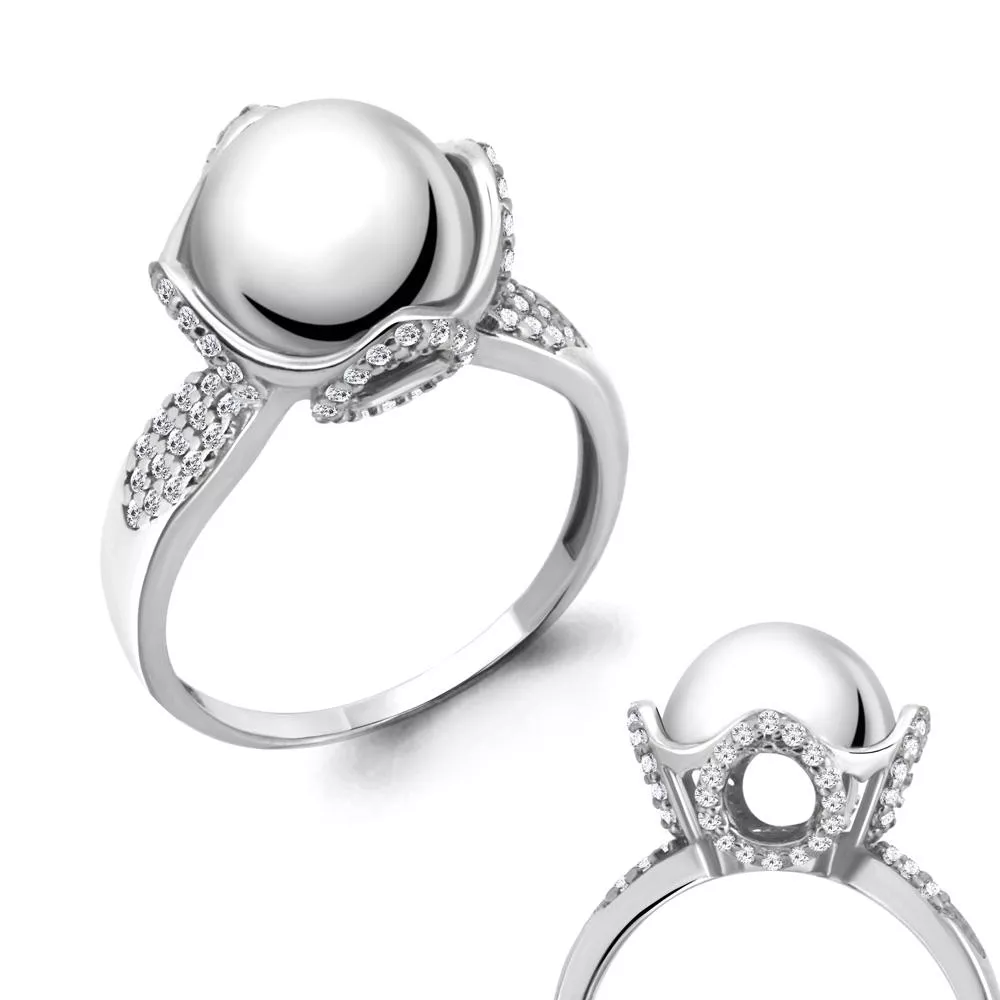 Кольцо, серебро, артикул LV68227А