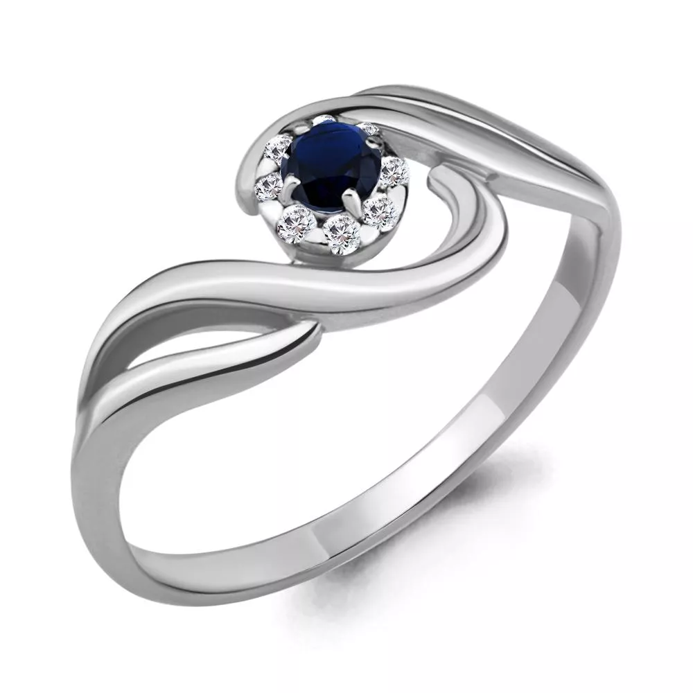 Кольцо, серебро, артикул LV68213Б