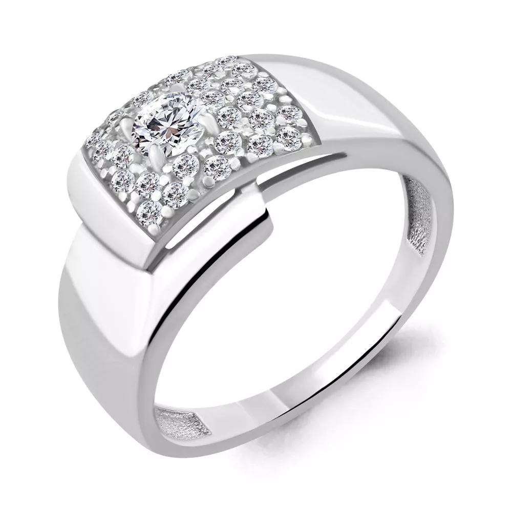 Кольцо, артикул LV68198А, серебро