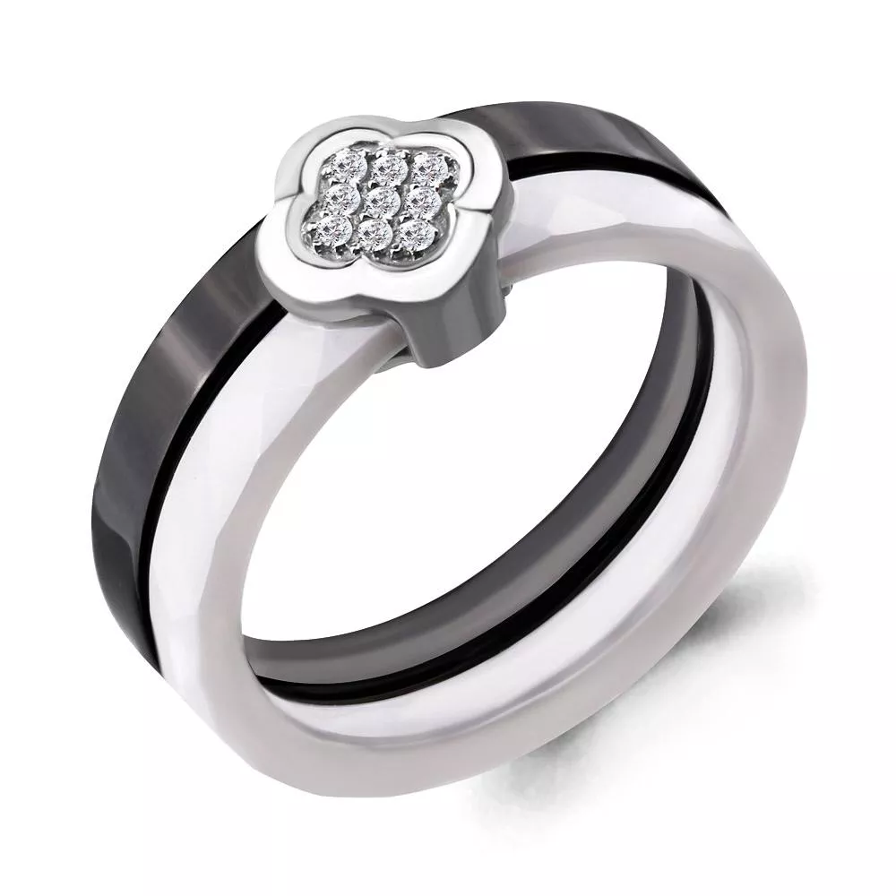 Кольцо из серебра, артикул LV68193