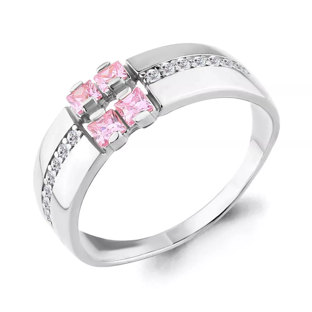 Кольцо, артикул LV68186АВ, серебро