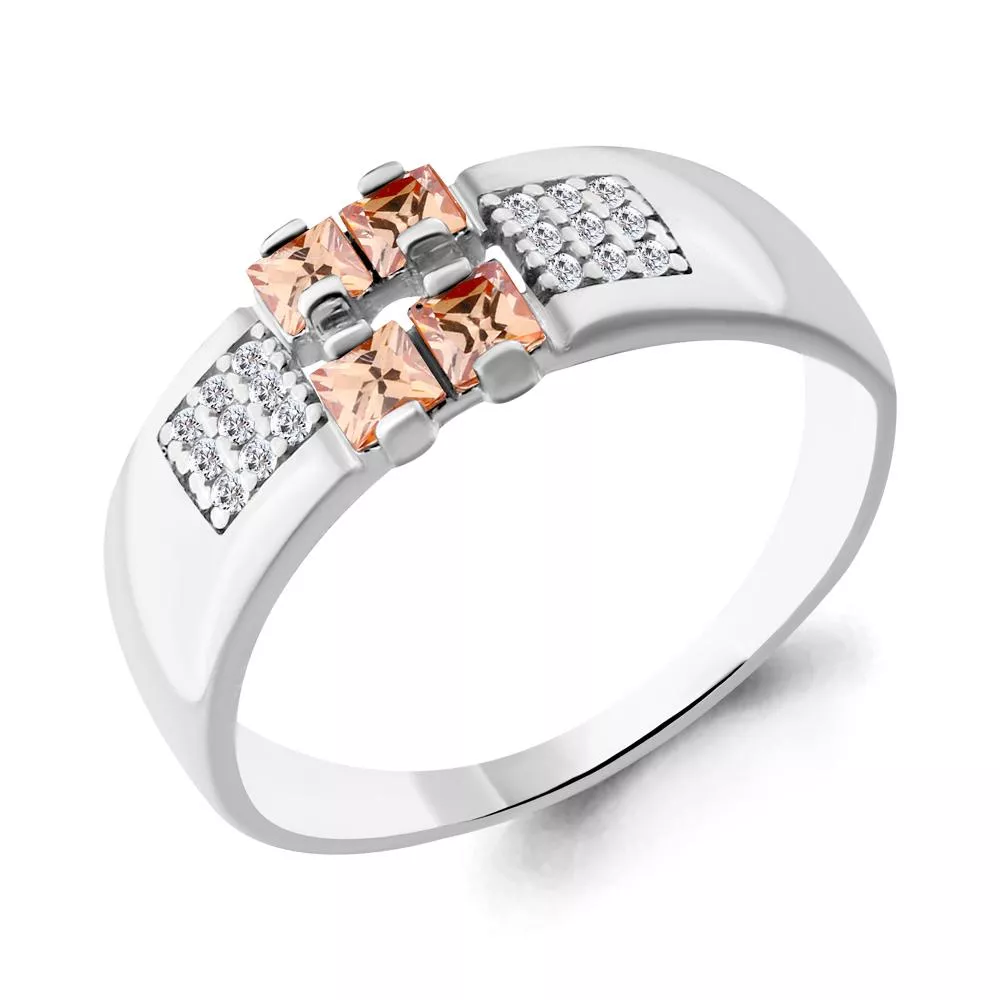 Кольцо из серебра, артикул LV68181АЕ