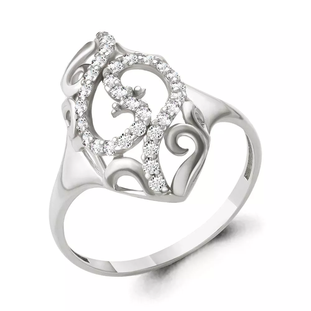 Кольцо из серебра, артикул LV68149А